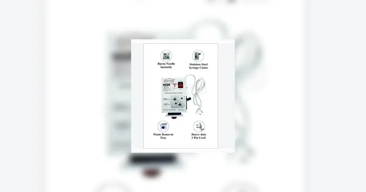 Electronic Needle & Syringe Destroyer in Nepal – Uses, Features & Buying Guide