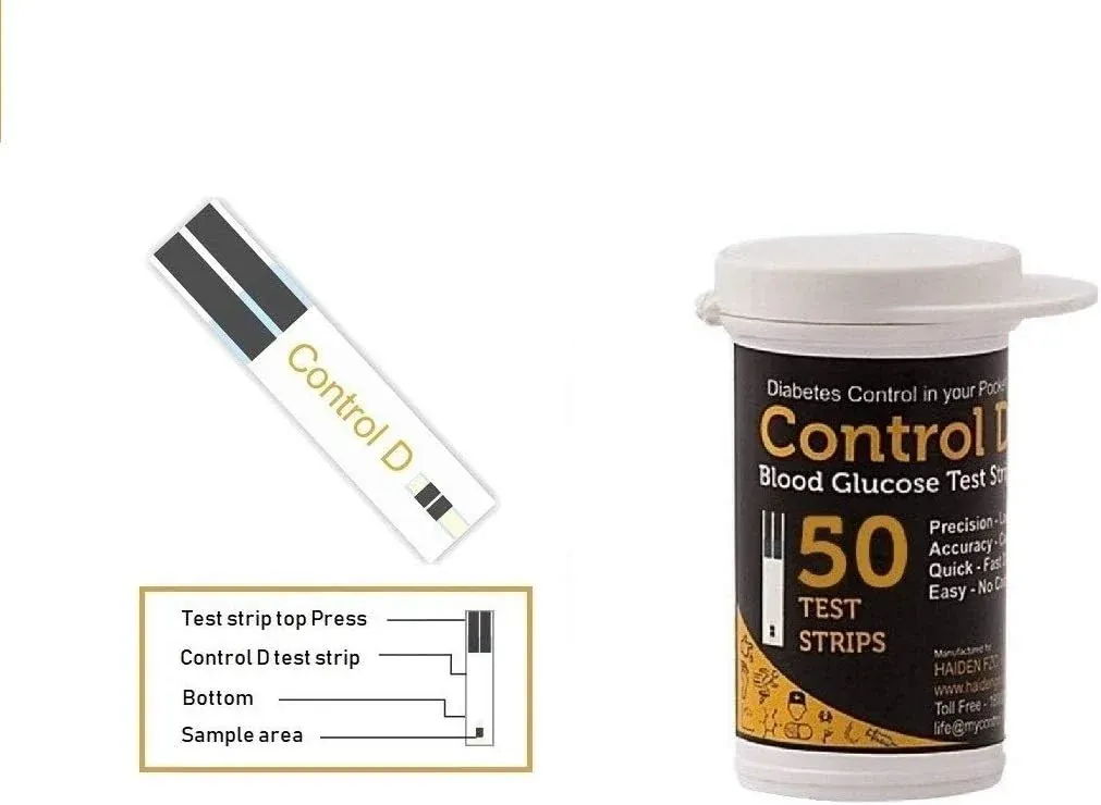 Haiden Control D 50 test strips