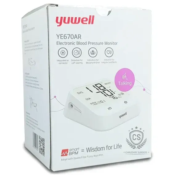 Yuwell YE670AR Electronic Blood Pressure M