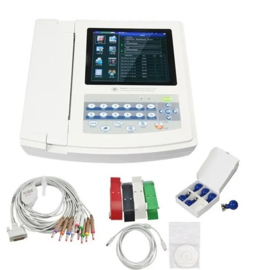 12 CHANNEL ECG MACHINE