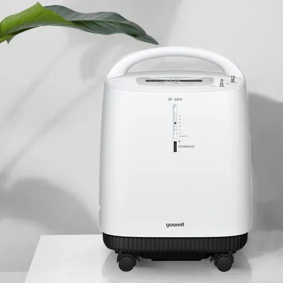Yuwell 9F-5BW Oxygen Concentrator – 5L Medical Oxygen Machine
