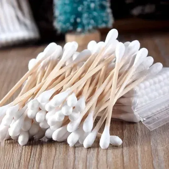 Cotton Earbuds–Hygienic Double Head Ear Cleaning Buds