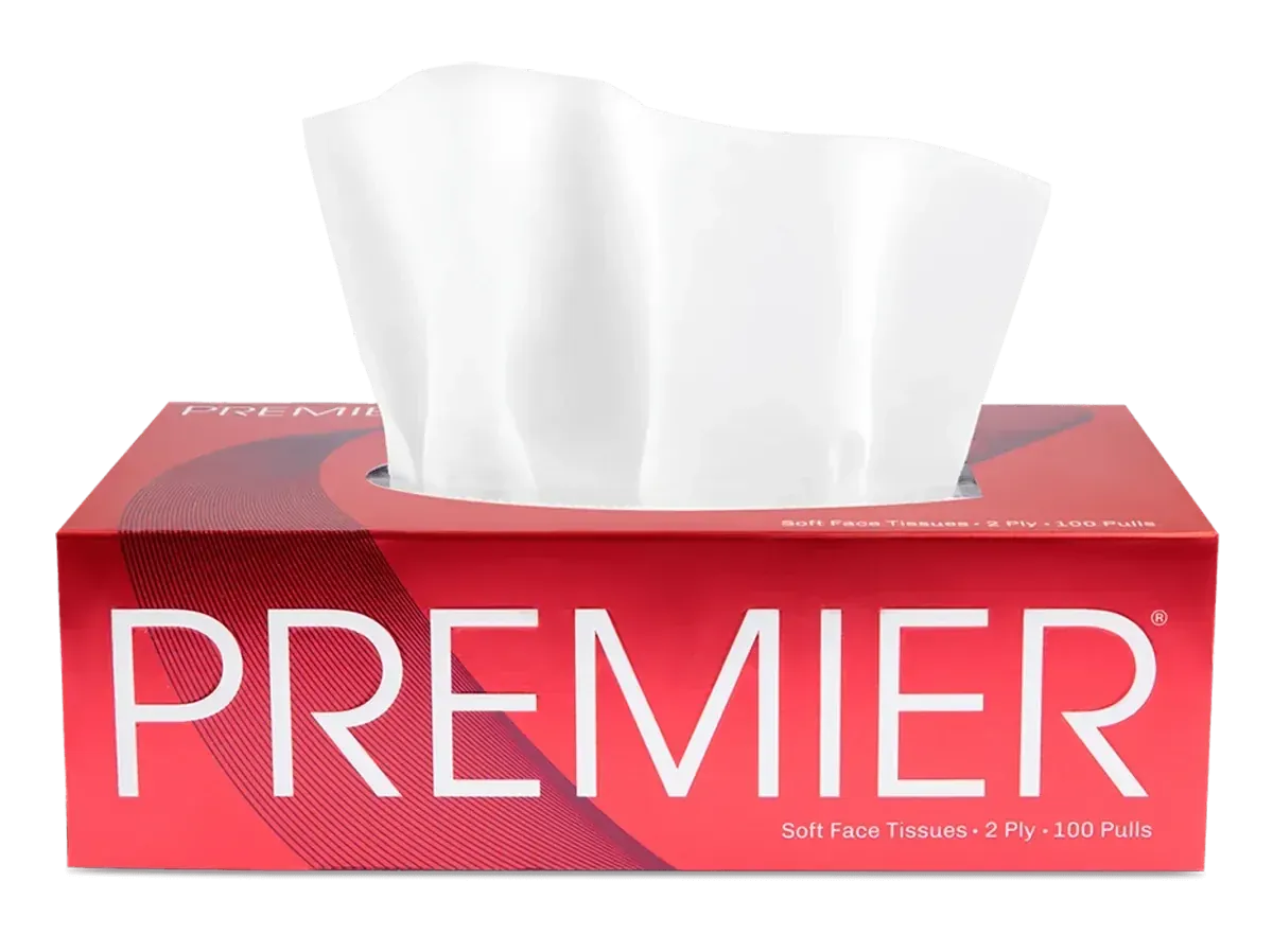 Premium Facial Tissue 100 Pulls (2 Ply) – Soft Tissue Paper for Daily Use