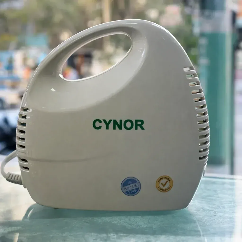 Compressor Nebulizer Machine – Piston Type Respiratory Therapy Device for Asthma, COPD & Breathing Treatment