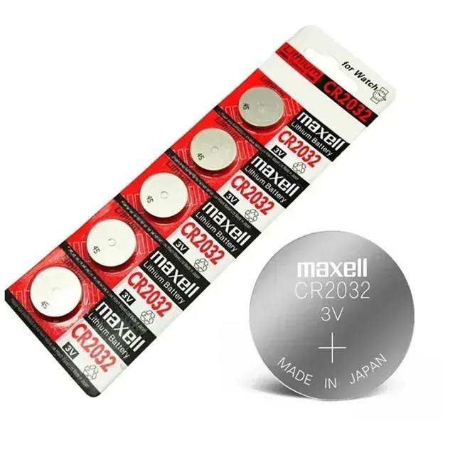 CR2032 Glucometer Battery 3V Lithium Coin Cell | Long Life Button Battery for Blood Glucose Meter, Thermometer & Medical Devices