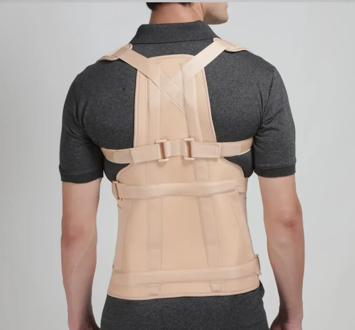 Flamingo Compact Spinal Brace | Lightweight Thoraco-Lumbar Spine Support Brace for Posture Correction & Back Pain Relief