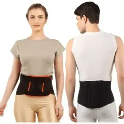 Flamingo Lumbar Sacro Belt | Adjustable Lower Back Support Belt for Pain Relief, Spine Stabilization & Posture Correction