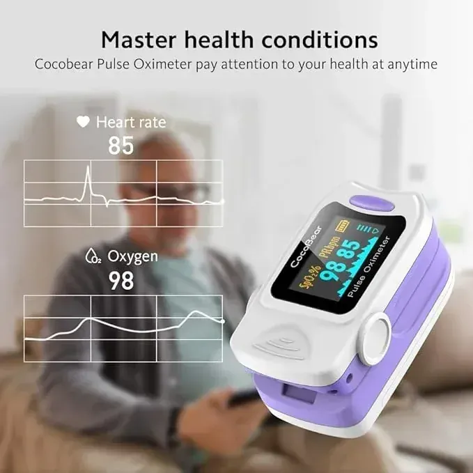 Pulsoximeter Professional Portable Finger Oximeter HYLOGY