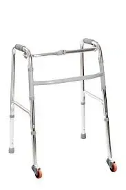 Tynor Walker with Front Wheels (Invalid Walker – Folding Adjustable Walking Frame)