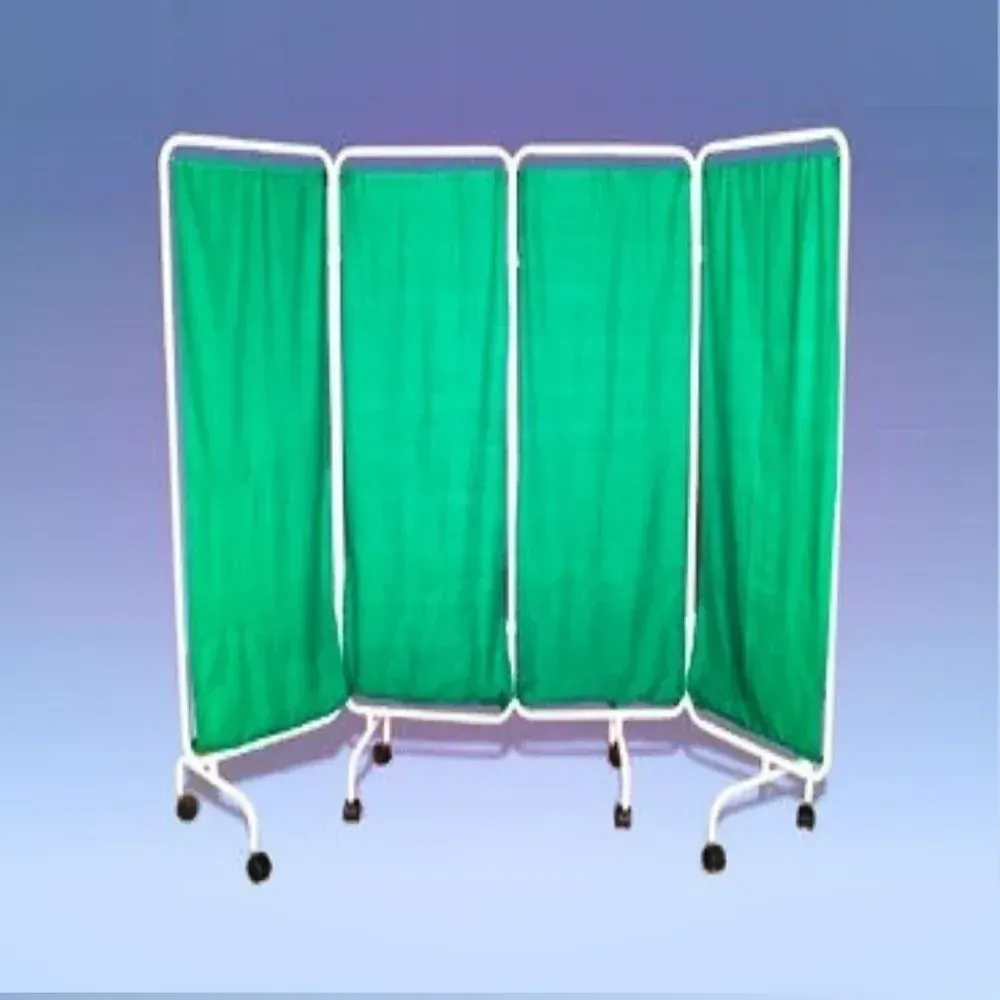 Mild Steel Bedside Screen – 4 Fold (Powder Coated)