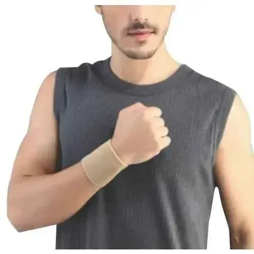 Flamingo Tubular Wrist Support | Elastic Wrist Compression Support for Sprain, Pain Relief & Sports Use