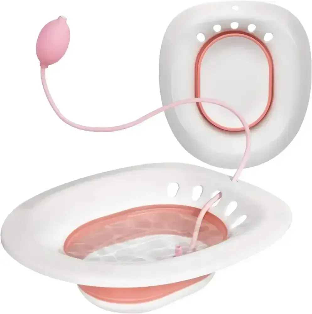 Foldable Sitz Bath Basin – Postpartum & Perineal Relief (Toilet Fit Design)