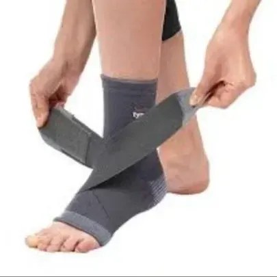 Tynor Ankle Binder D-01 – Elastic Ankle Support Brace for Sprain, Injury & Pain Relief