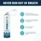 Portable Oxygen Can For Hikers and Trekkers and Oxygen needed with 12 liters gas content