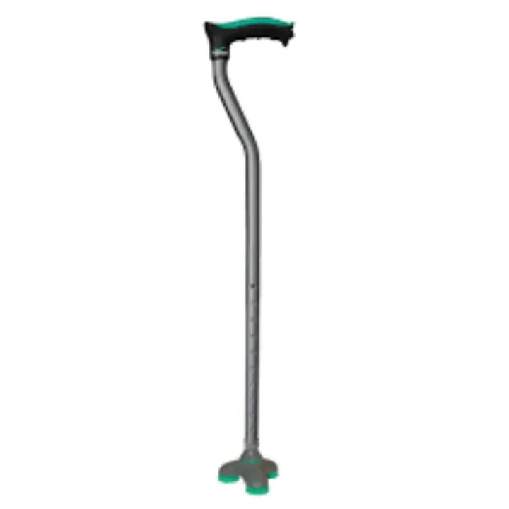 Tynor Walking Stick Trio L-44 – Adjustable Aluminium Triple-Base Walking Cane