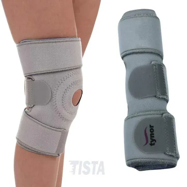 Tynor Knee Wrap (Neoprene) J‑05 – Adjustable Knee Support Wrap – Regular/Plus