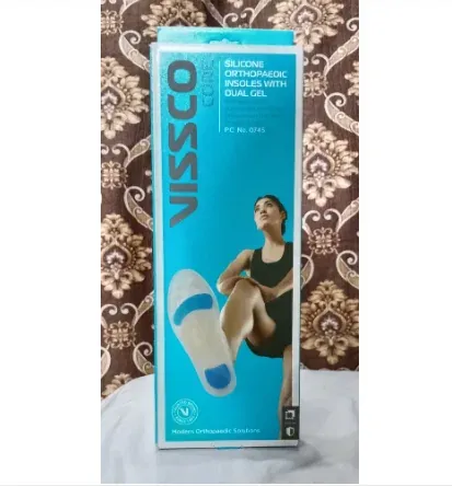 Vissco Silicone Orthapaedic Insoles with Dual Gel