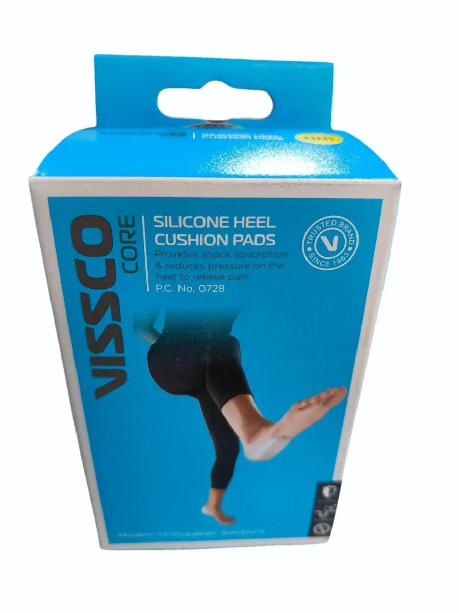 Vissco Silicon Heel Cushion with Dual Gel