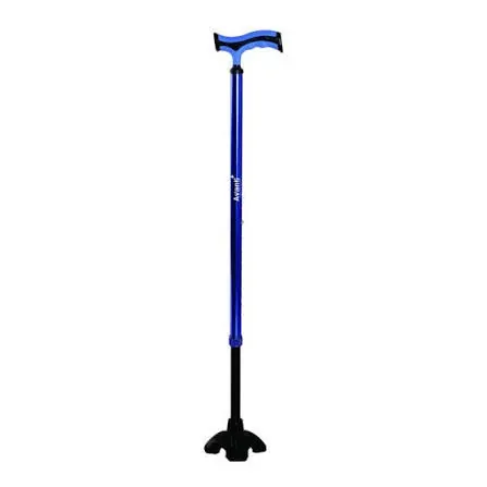Vissco Avanti Plus Walking Stick - Big Shoe, T-Shaped | Aluminum