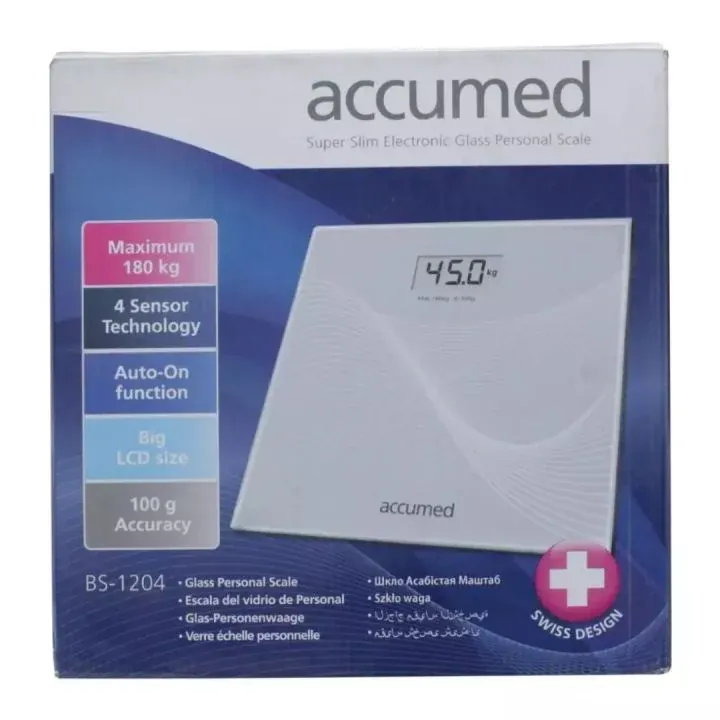 AccuMed Super Slim Electronic Personal Scale
