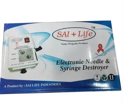 Electronic Needle and Syringe Destroyer