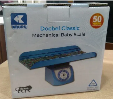 KRUPS Docbel Popular Mechanical Baby Scale