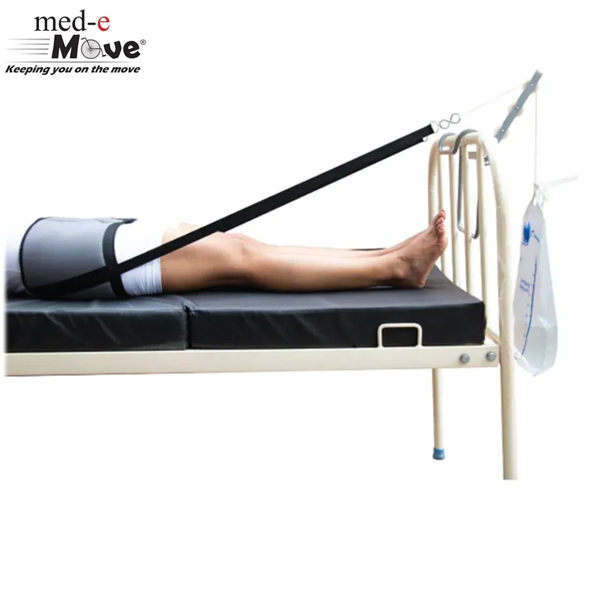 Med-e Move Pelvic Traction Kit with weight bag – Adjustable Pelvic Traction Support Set
