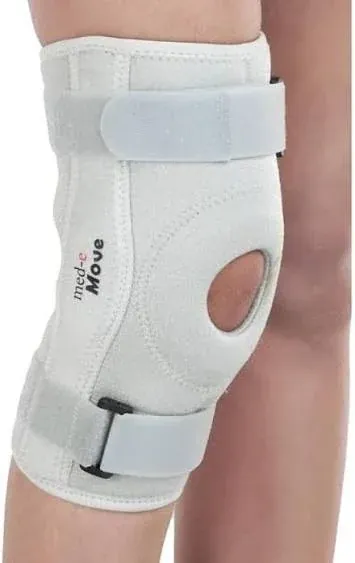 Med-e Move Hinged Knee Wrap – Neoprene Knee Support with Hinges