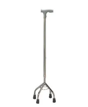 Med-e Move Quad Stick – Adjustable Quad Walking Cane for Mobility Support