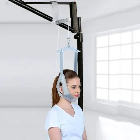 Tynor C.T. Kit Sitting with Weight Bag G-25 (Universal Size )– Cervical Neck Traction Kit for Neck Pain Relief & Spine Therapy