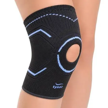 Tynor Knee Cap Open Patella D-05 – Knee Compression Support with Silicone Patellar Ring
