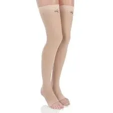 Tynor Medical Compression Stocking Pair Thigh High Class 2 I-70