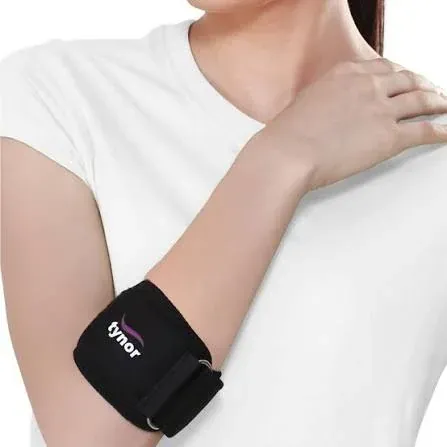 Tynor Tennis Elbow Support E-10 – Silicone Pad Forearm & Elbow Strap