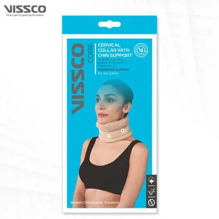 Vissco Cervical Collar Regular Without Chin Support 0301B – Moderate Neck Support