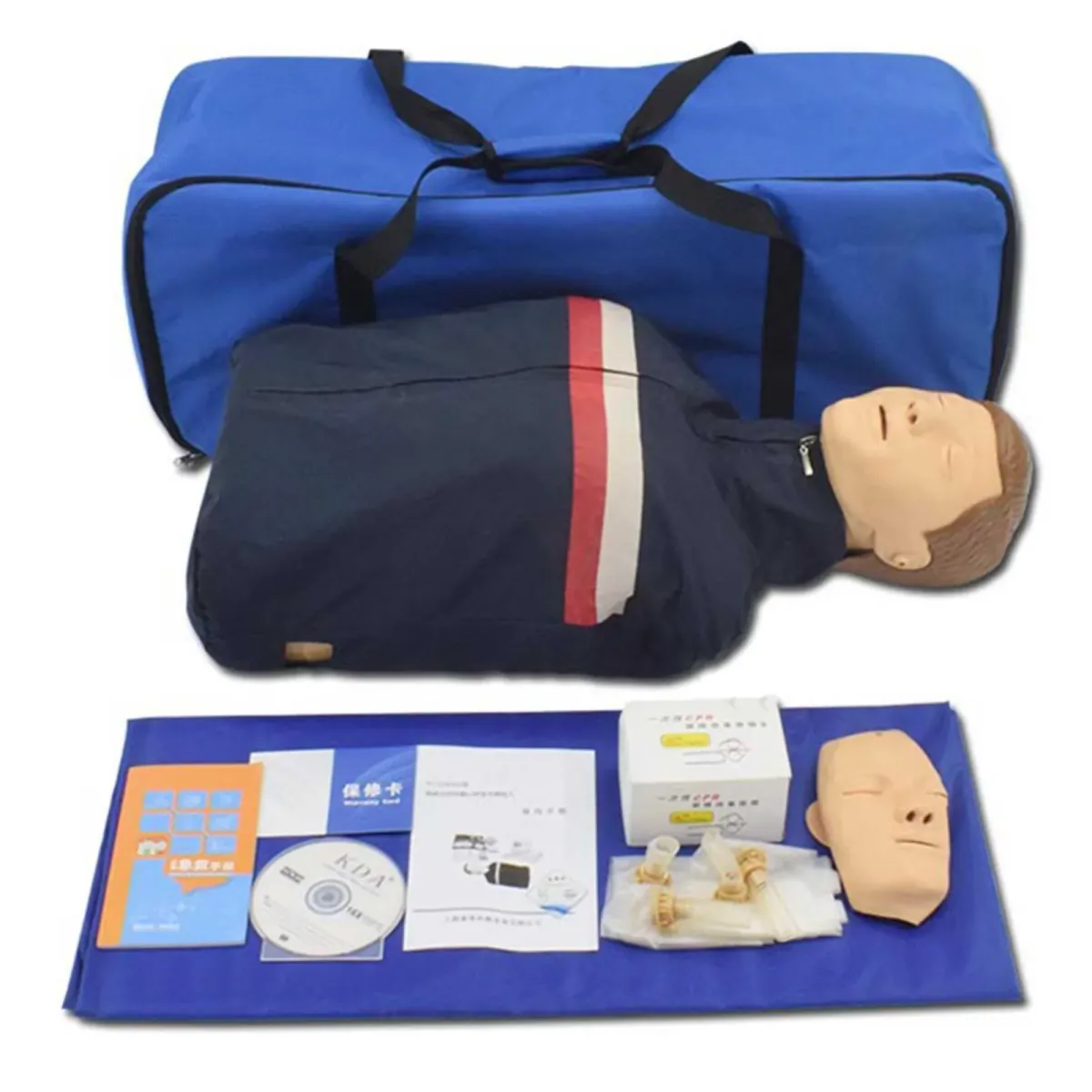 CPR Half Body Training Manikin – Adult Torso CPR Practice Dummy 