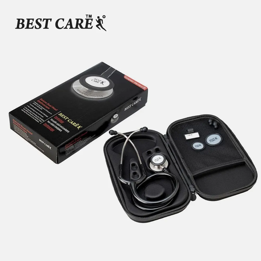 Best Care Cardiology Stethoscope – Versatile Adult & Pediatric Two-Sided Chestpiece 