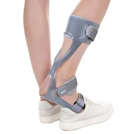 Tynor Foot Drop Splint (Right / Left) D-17 | Foot Drop Support Brace | Ankle Stabilizer | Polypropylene AFO