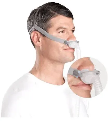 ResMed AirFit P10 Nasal Pillow CPAP Mask – Lightweight Sleep Apnea Therapy Mask